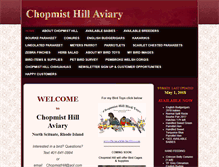 Tablet Screenshot of chopmisthill.com